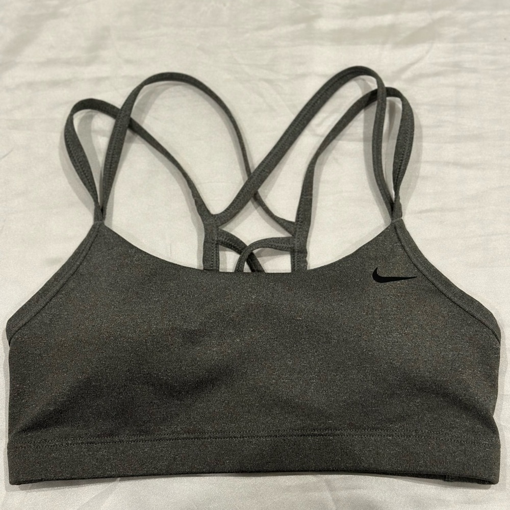 Nike Charcoal Sports Bra
